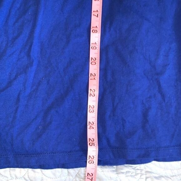 Super Mom T-Shirt By Port & Company XXL Ring Spun Cotton Blue - Picture 7 of 7